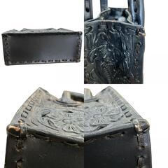 SG00001 現状品 GRACE CONTINENTAL グレースコンチネンタル GRACE CONTINENTAL スクエア　ミニトート　チェーン　ショルダーバッグ2way ネイビーブルー Carving Tribes レディース [0000000000601]の画像