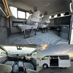 ハイエースワゴン10人乗り、GLパッケージ 2018 KM79,000の画像