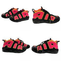 186000 現状品 NIKE ナイキ NIKE  Nike　Air More uptempo ナイキ　エア　モア　アップテンポ　 26 ブラック　蛍光ピンク メンズ [0000000000603]の画像