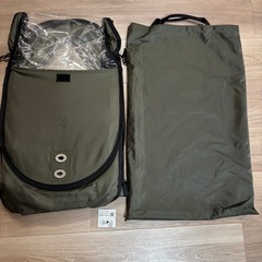 美品　ノロッカ　子ども前乗せ自転車　レインカバーの画像