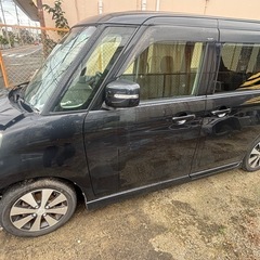 スペーシアカスタム　事故車　平成26年式　走行6.6万キロ　車検付きの画像
