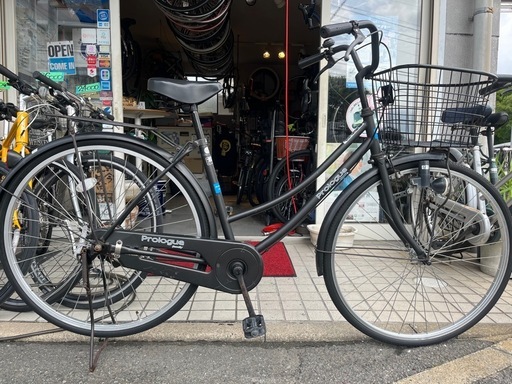 黒のママチャリ　27インチ