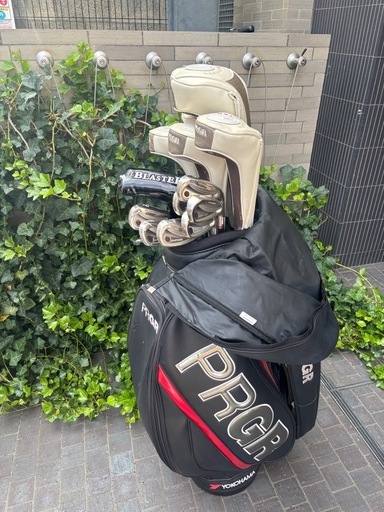 【美品】レディースPRGR premiumRED ゴルフセット