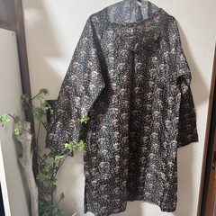 美品✨レインコート　ダヤン　猫　フリーサイズの画像