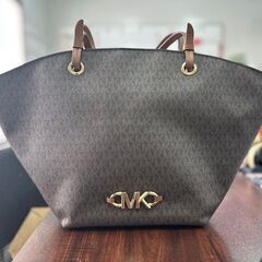 【　MICHAEL KORS　】　252 BRN/ACORN　トートバッグ　美品の画像