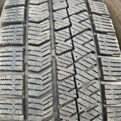 コンパクトカーに　175/65R14＆アルミホイール×4本セット　ブリヂストン・VRX 14インチ4穴マルチの画像
