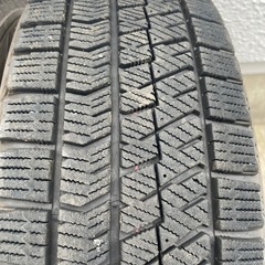 コンパクトカーに　175/65R14＆アルミホイール×4本セット　ブリヂストン・VRX 14インチ4穴マルチの画像