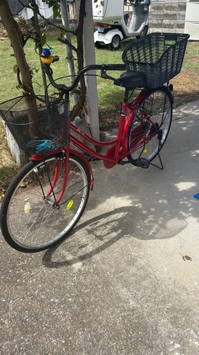 自転車　ママチャリ　シティサイクル　26インチ