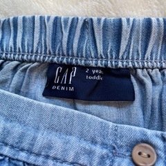 BabyGap 2Y 95センチ 95cm スカート 女の子 子供 デニムの画像