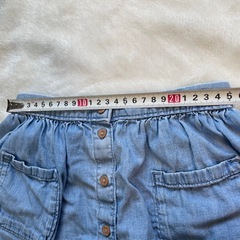 BabyGap 2Y 95センチ 95cm スカート 女の子 子供 デニムの画像