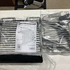 O 2509-517　石油ファンヒーター・ガスファンヒーター兼用　ファンヒーターガードコンパクト　キズ汚れありの画像