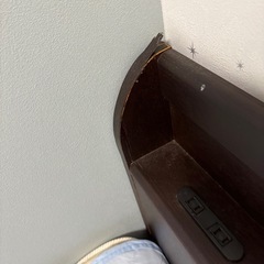 コンセント付きセミダブル フランスベッドの画像