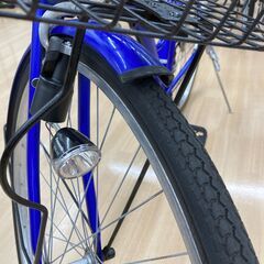 A-227【リユースのサカイ野々市店】自転車ブルー 27インチ ※クリーニング済みの画像