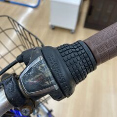 A-227【リユースのサカイ野々市店】自転車ブルー 27インチ ※クリーニング済みの画像