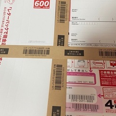 レターパックプラス　80枚　600の画像