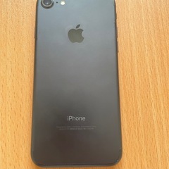 iPhone7 ブラック 32GB SIMフリーの画像