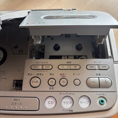 CD カセットラジオ機の画像