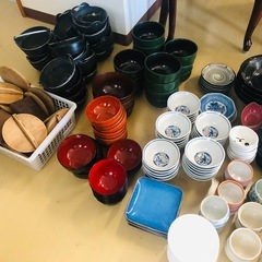 まとめて全部！定食屋さんの食器類全て出品しますの画像