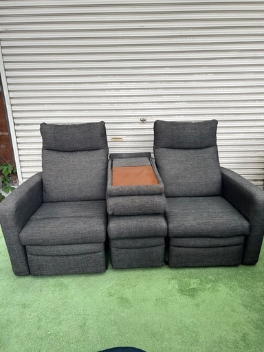 B879 電動　リクライニングソファー