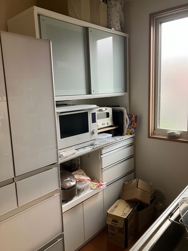 ニトリキッチンボードプルミエ 120KB WH