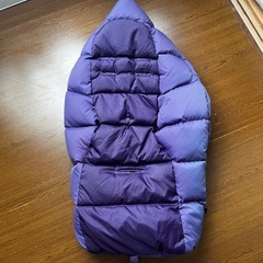 エアバギー　フットマフ　紫パープルの画像