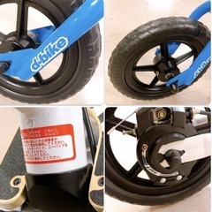ほぼ新品 D-bike KIX ディーバイク  バランスバイク キックバイク 2歳〜 自転車デビュー　練習の画像