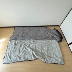2個セット　寝袋　ほぼ未使用　防災用品の画像