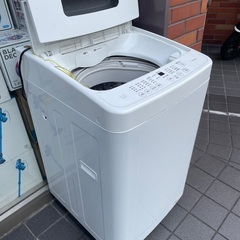 中古　アイリスオーヤマ　全自動洗濯機 4.5kg IAW-T451 ホワイトの画像