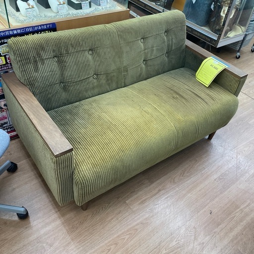 ☆ドリーム荒牧店☆ジモティー割引有☆【クリーニング済み】2Pソファー