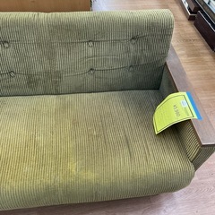 ☆ドリーム荒牧店☆ジモティー割引有☆【クリーニング済み】2Pソファー　グリーンの画像