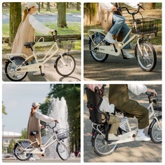 【美品】あさひサイクル クリームカーゴ Cream Cargo 20インチの画像