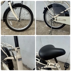【美品】あさひサイクル クリームカーゴ Cream Cargo 20インチの画像