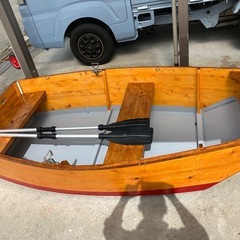 ボート　　桧製の画像