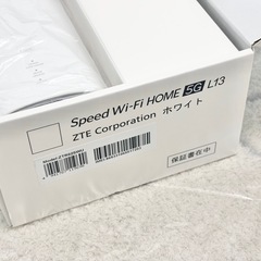 Speed Wi-Fi HOME 5G L13 本体の画像