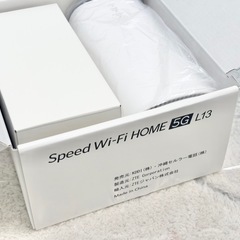 Speed Wi-Fi HOME 5G L13 本体の画像