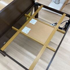 A-233 ★ジモティ割引あり★【リユースのサカイ野々市店】コタツ 木製 茶　(幅)105×(奥行き)75×(高さ)39cm ※クリーニング済みの画像