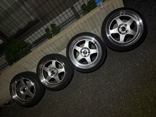 RAYONE Racing 15インチ 7J (ゆー) 備前一宮のタイヤ、ホイールの中古