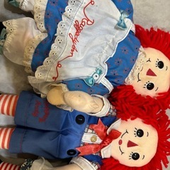 ラガディ　アン＆アンディお人形セットの画像