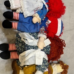 ラガディ　アン＆アンディお人形セットの画像