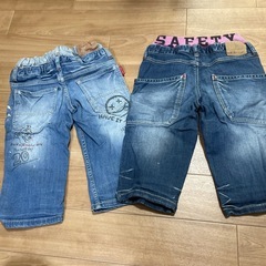 JUNKSTORE デニム　140 2枚セットの画像