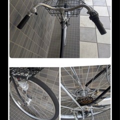 【中古自転車】ファミリーサイクル 26インチ　6段変速　mattia　ママチャリの画像