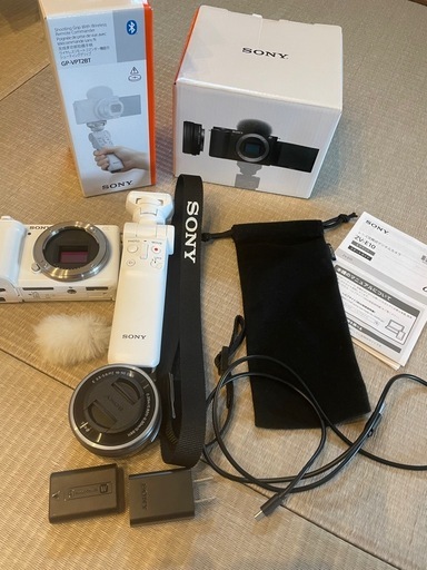 SONY ソニーVLOGCAM ZV-E10ホワイト