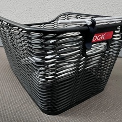 ［中古］自転車の後ろカゴ OGK 荷物ネット付き！の画像