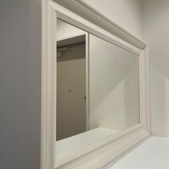 IKEA 鏡　廃盤品　ヘムネス　長方形　　　の画像