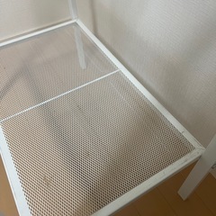 LERBERG イケア　IKEA　レールベリ シェルフ ユニット, ホワイトの画像