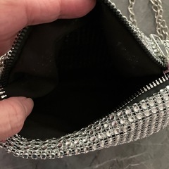 シルバーキラキラバックの画像