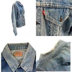 186000 現状品 Levi's リーバイス 70505 0213 80s　デニムジャケット　Gジャン 46 メンズ [0000000000644]の画像
