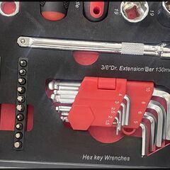 中古 アストロプロダクツ 56点 コンパクトツール TS198 ツールBOXの画像