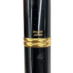 683000 PILOT パイロット キャップレス ノック式 万年筆 18Kペン先750 ブラック [0000000000645]の画像