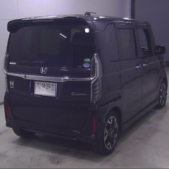 クレカ　QR 令和1年　N-BOXカスタム　G Lターボホンダセンシング　8インチナビ　検付きの画像